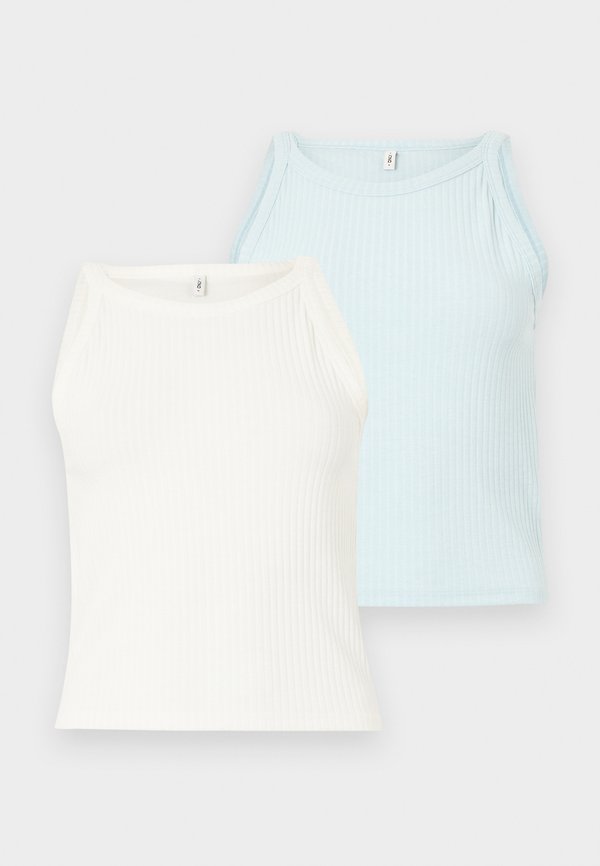 ONLY ONLEMMA 2 PACK - Top - ballad blue/cloud dancer