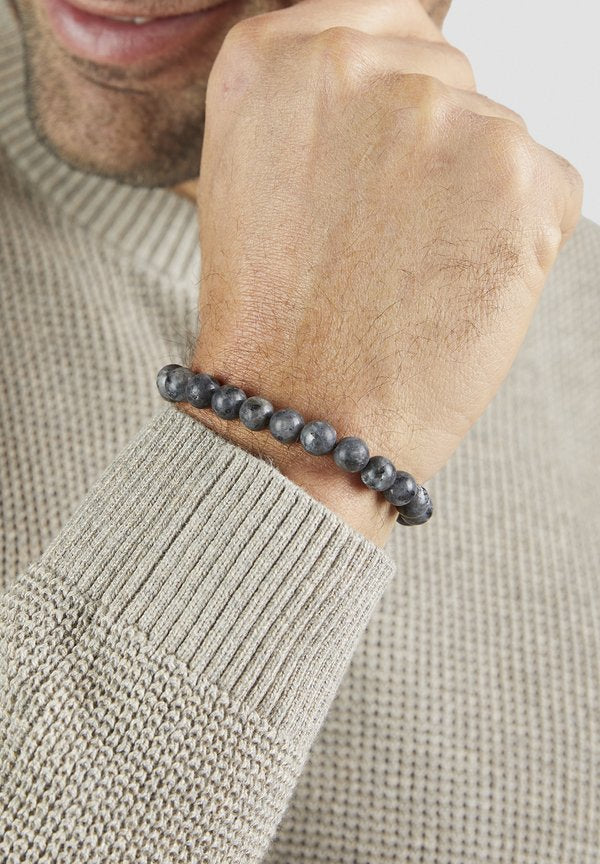 s.Oliver BEADS - Bracelet - grau