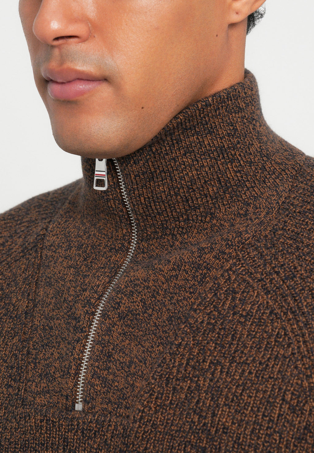 FISHERMAN RIB-KNIT RELAXED JUMPER WITH WOOL Media 6