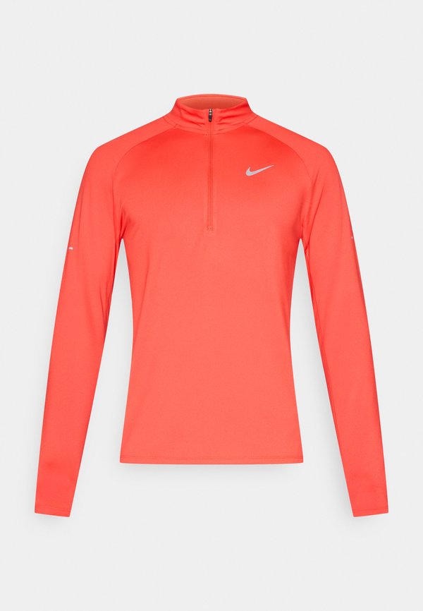 Nike Performance STRIDE MIDLAYER - Long sleeved top - crimson/reflective silver-coloured