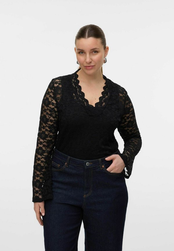 Vero Moda Curve VMDEA - Blouse - black