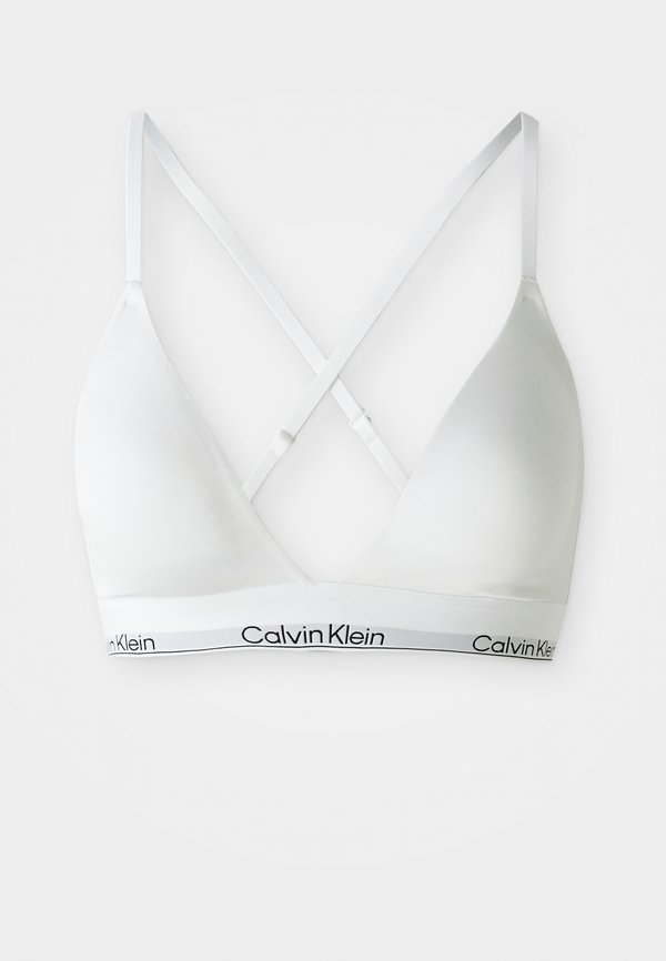Calvin Klein Underwear TRIANGLE ICON - Triangle bra - white