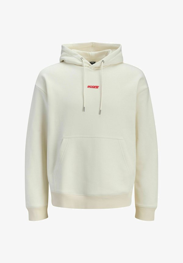 Jack & Jones PULLOVER - Hoodie - sweet corn