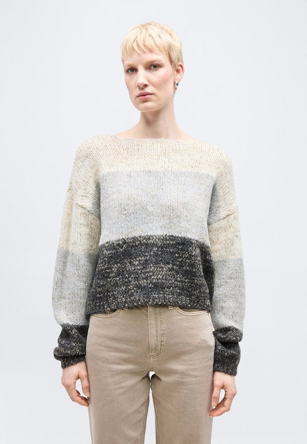 Vero Moda Tall VMJENNA BOATNECK  - Jumper - oatmeal