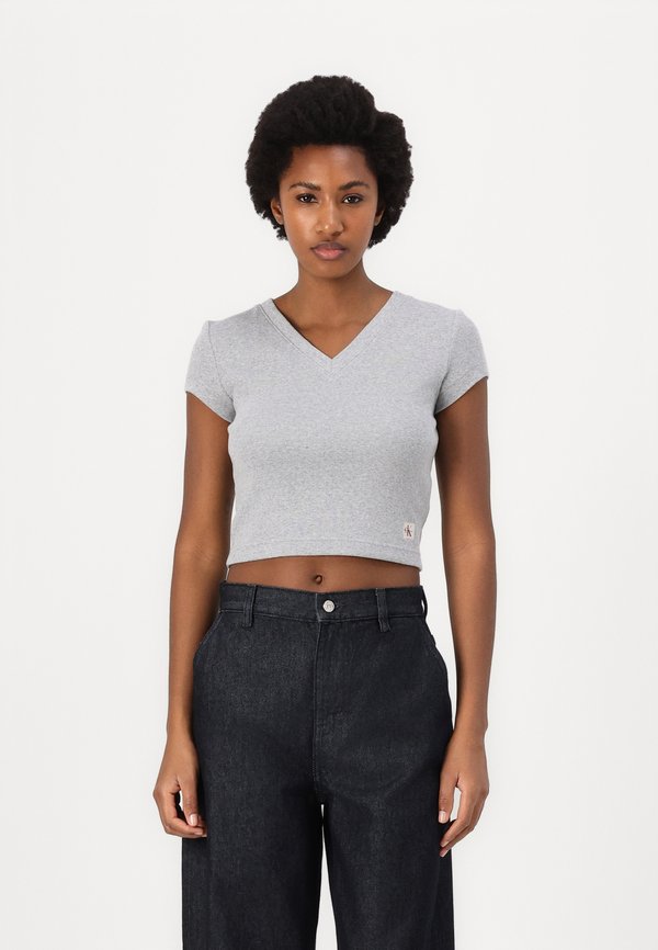 Calvin Klein Jeans Basic T-shirt - grey heather