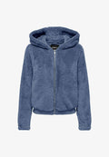 ONLY ONLNEWANNA - Fleece jacket - vintage indigo