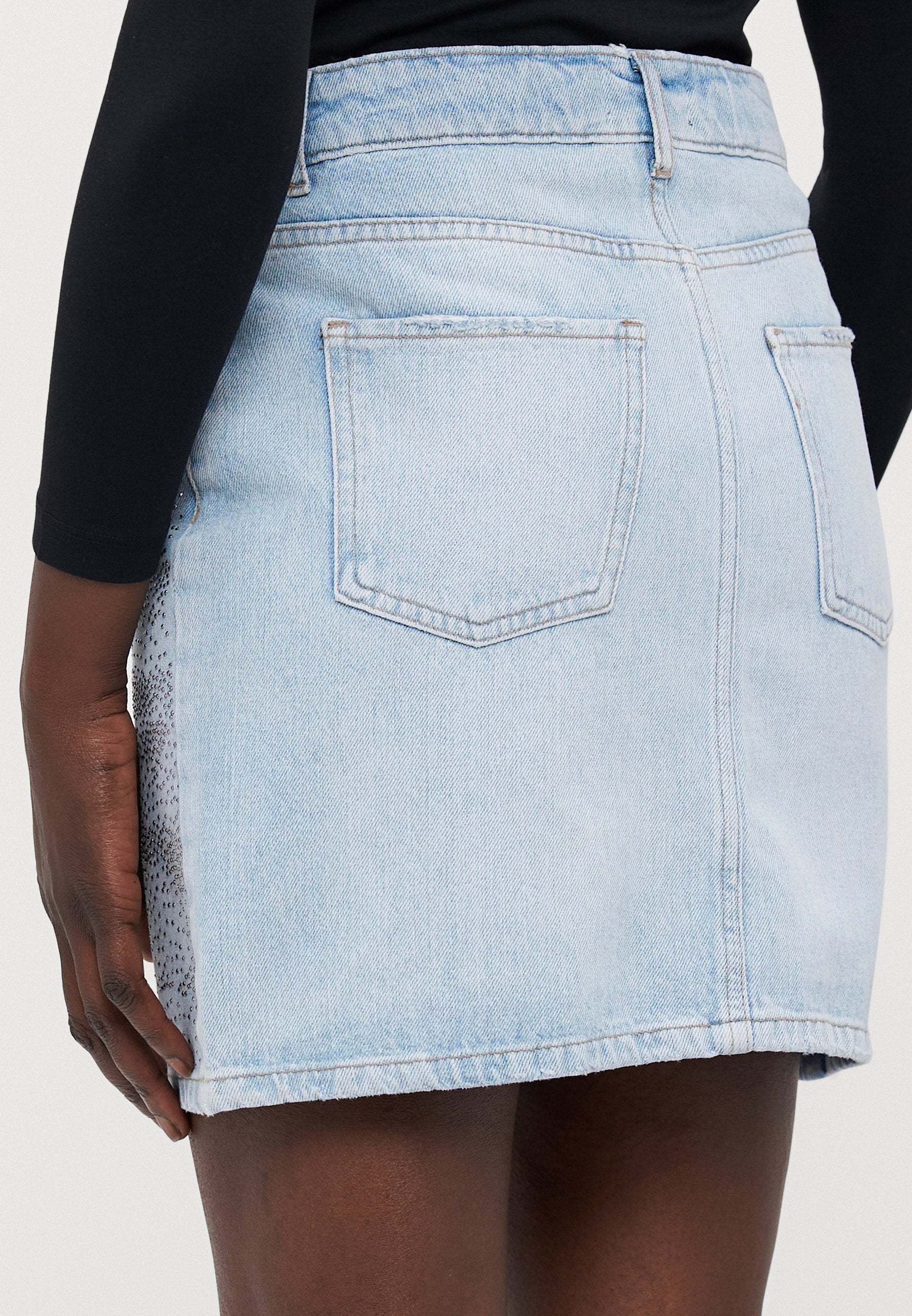ONLSTELLA RHINESTONE SHORT SKIRT  Media 6