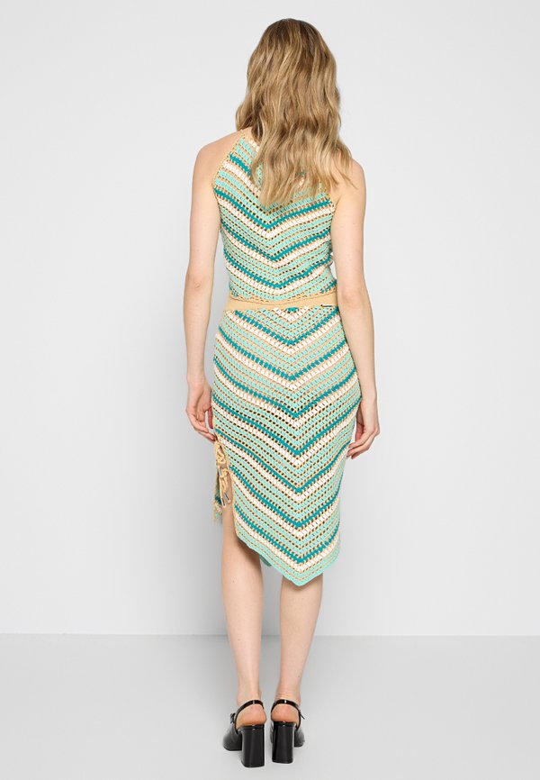 Guess LONGUETTE SKIRT, FOR WOMEN, MULTICOLOR, WITH LOGO