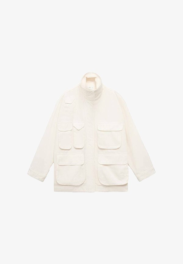 Mango Short coat - off-white