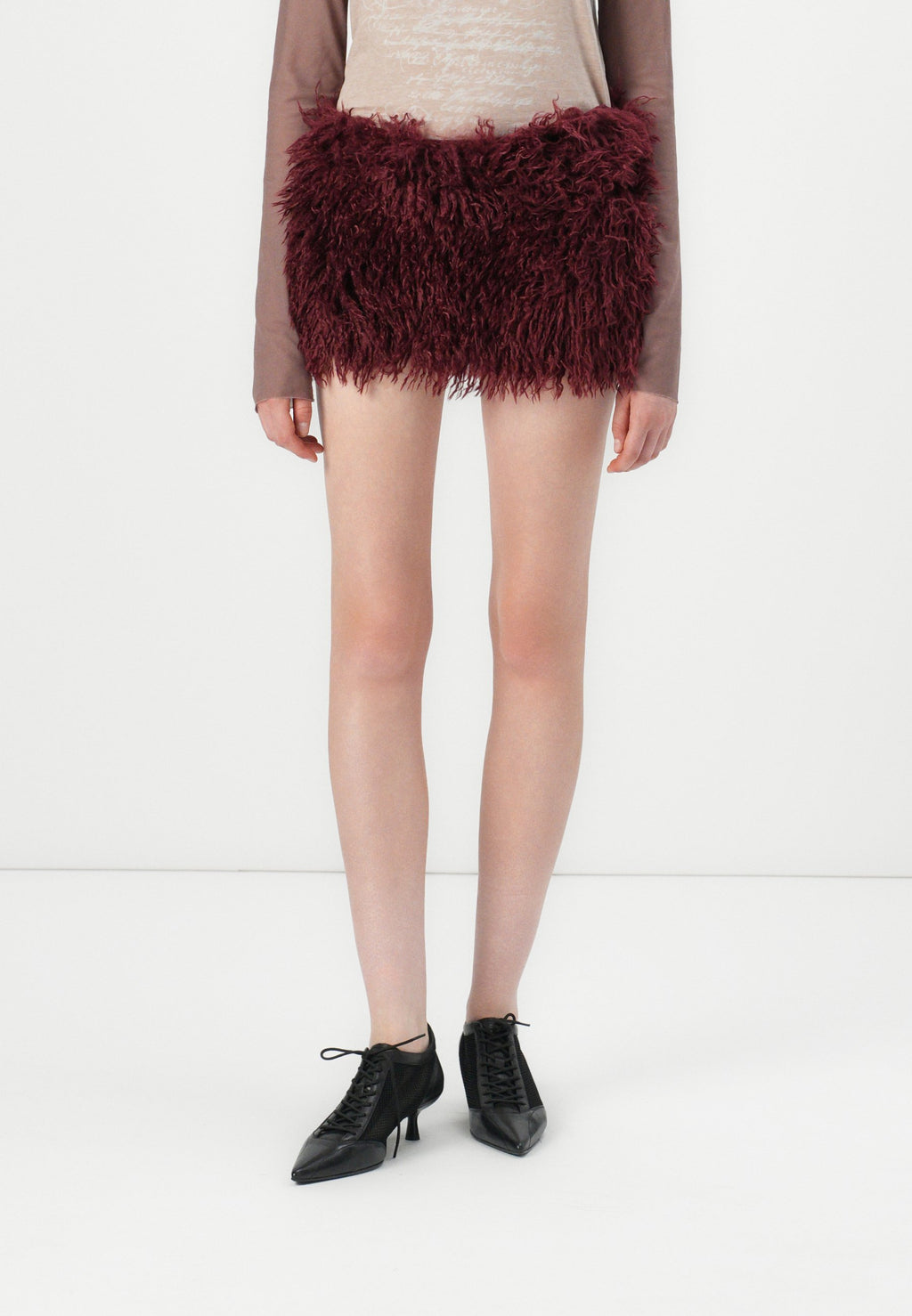 Jaded London MONGOLIAN SKIRT