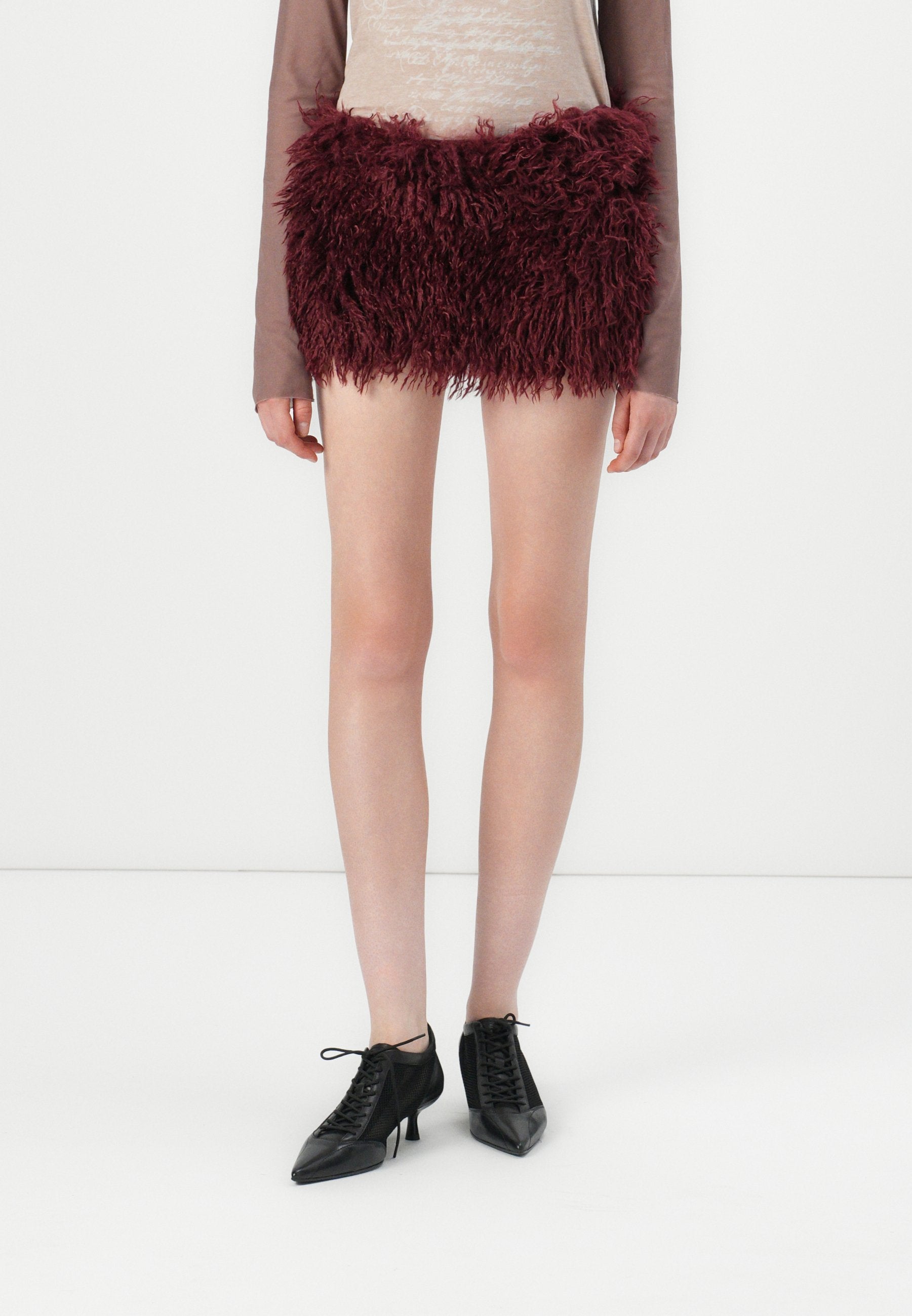 Jaded London MONGOLIAN SKIRT