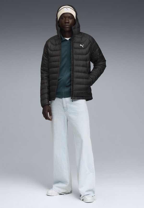 Puma MIT KAPUZE - Down jacket - black