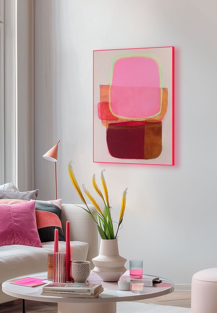 Orange Wallz PINK ESTHETICS