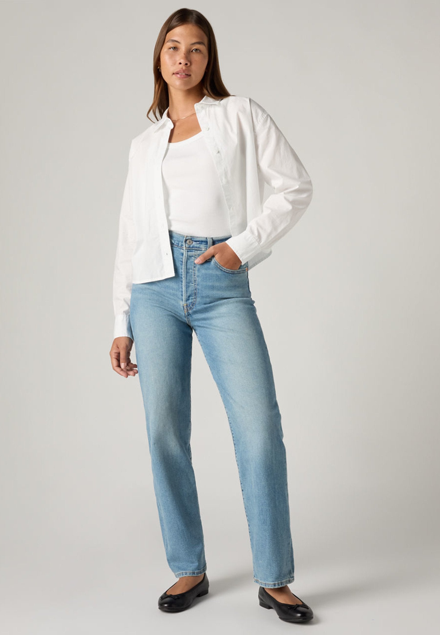 Levi's® RIBCAGE STRAIGHT ANKLE