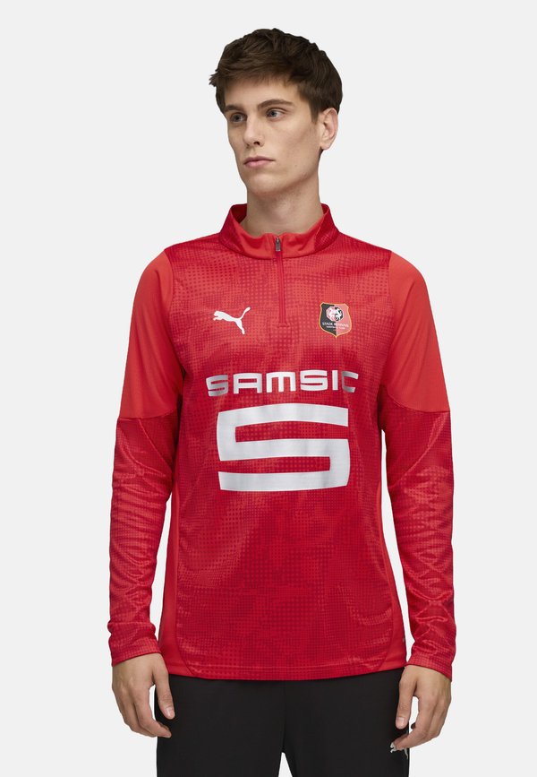 Puma STADE RENNAIS TRAININGS - Club wear - red silver