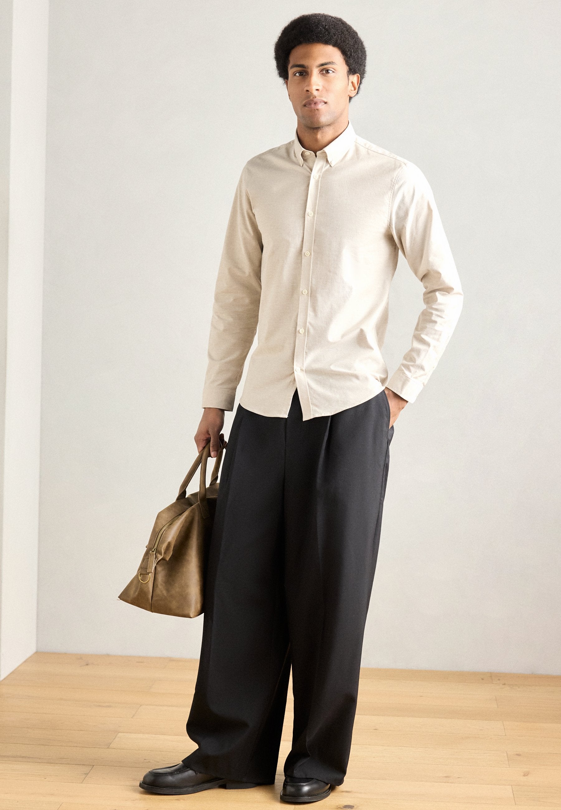 Lindbergh OXFORD SUPERFLEX SHIRT L/S