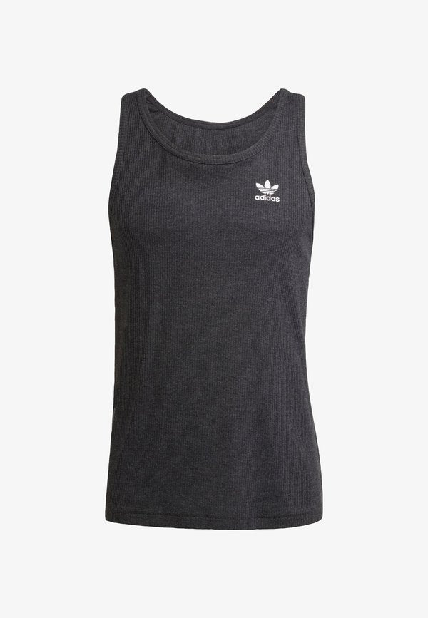 adidas Originals ESS TANK - Top - black white