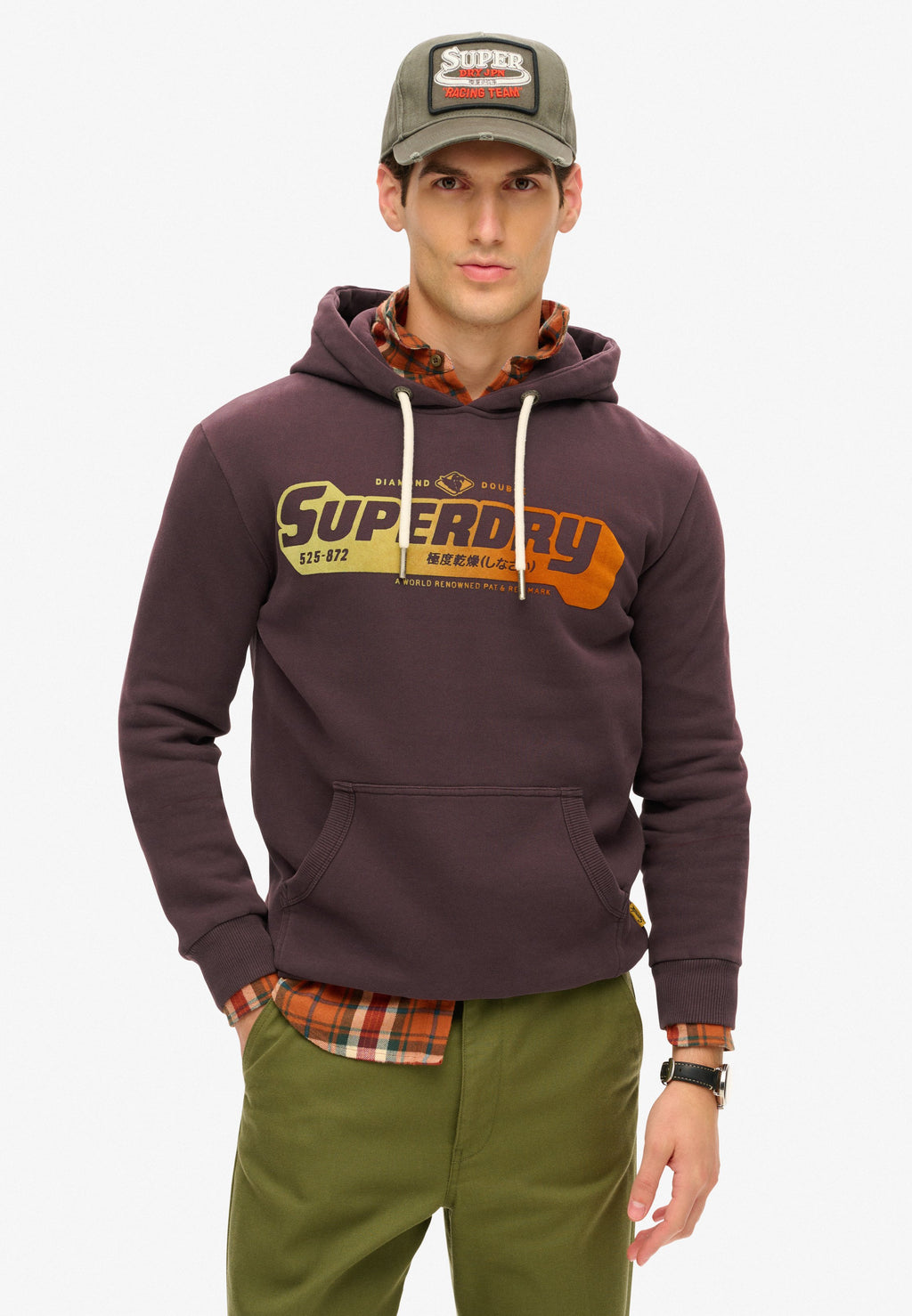 Superdry & Co FLOCKED FADE GRAPHIC