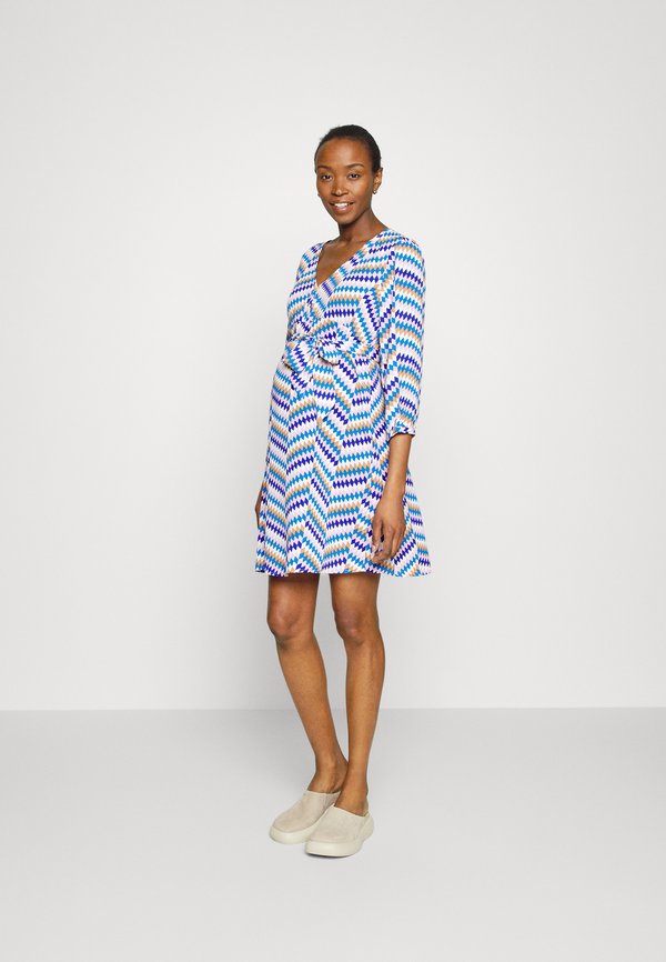 ONLY MATERNITY OLMSTELLA LIFE V-NECK DRESS