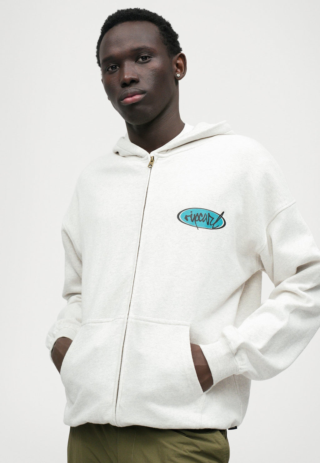 Rip Curl SCRIPT ZIP THRU HOOD UNISEX