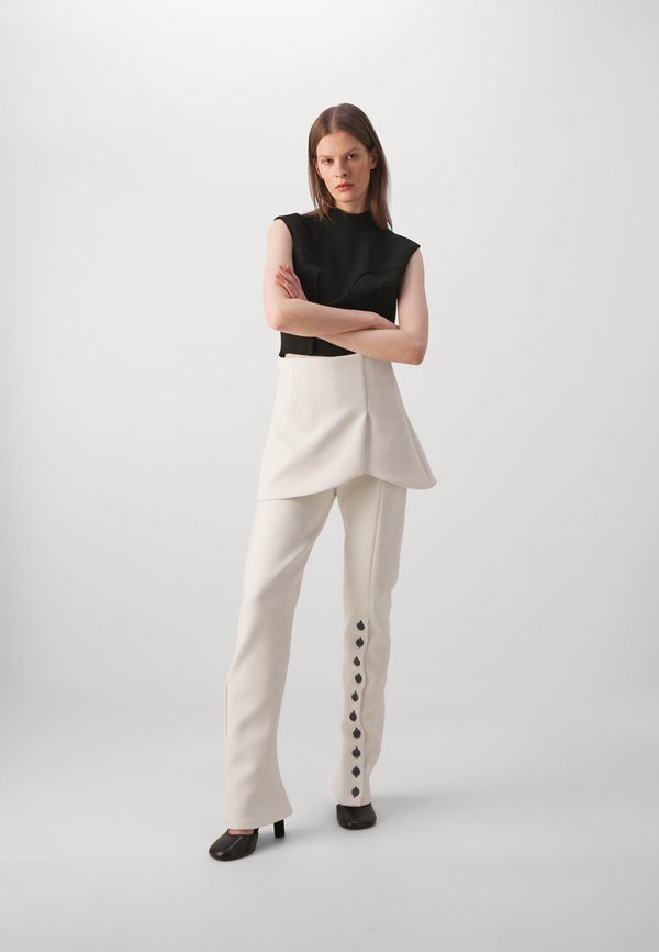 A.W.A.K.E. MODE MULTI BUTTON BASQUE PANTS