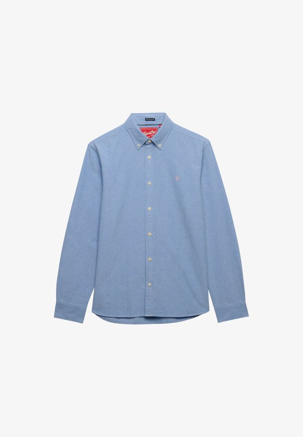 Superdry & Co PREPPY LONG SLEEVE  - Shirt - sky blue chambray