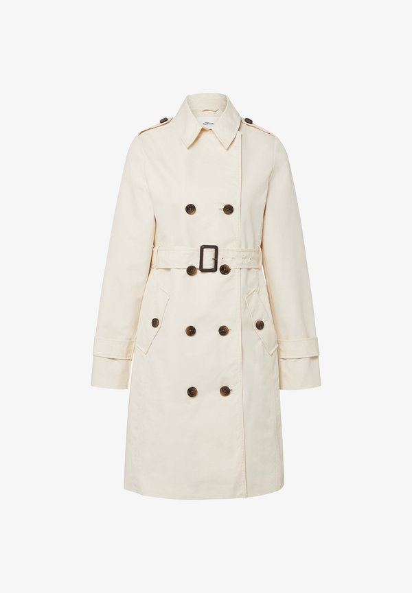 s.Oliver OUTDOOR - Trenchcoat - creme
