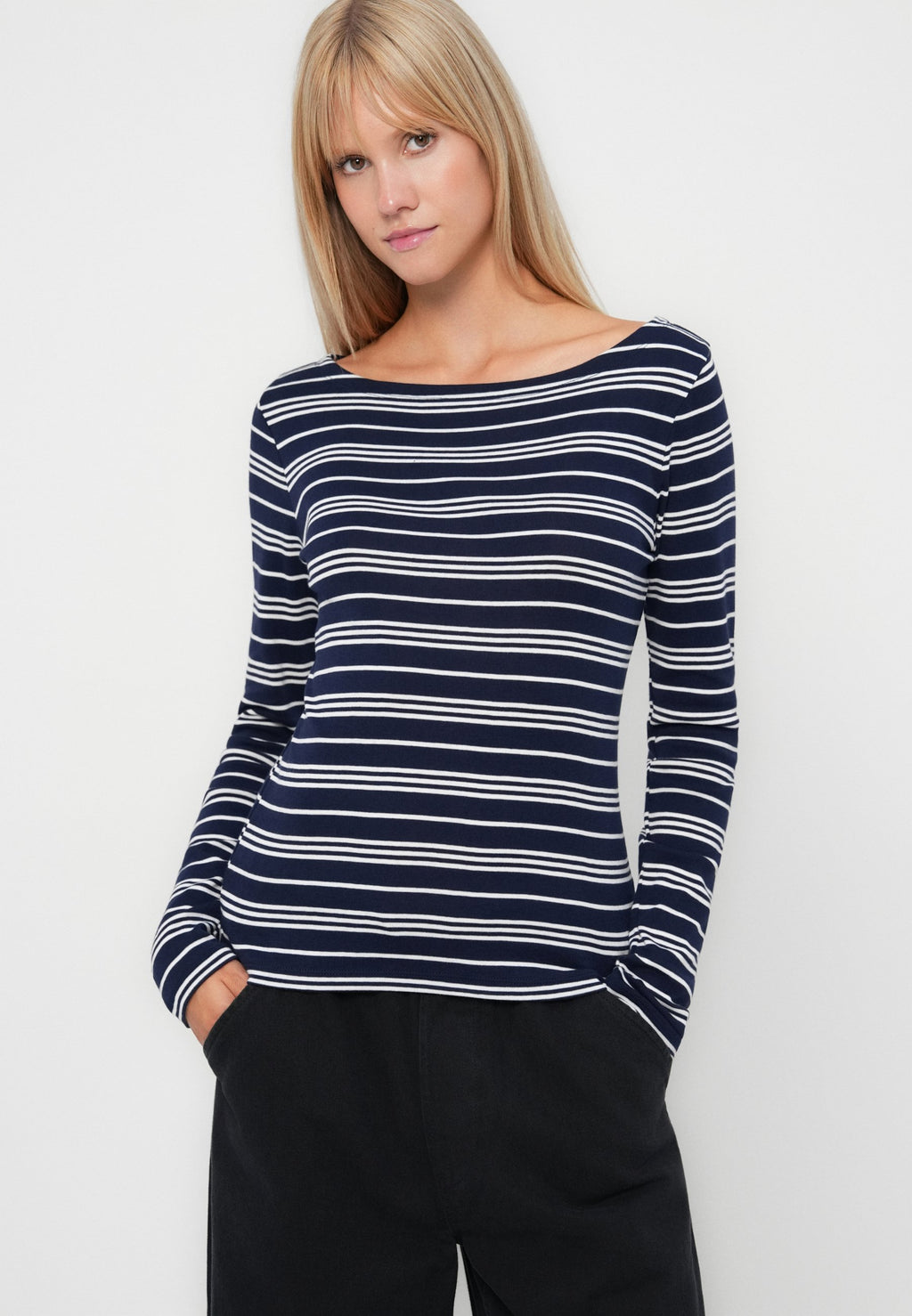 GAP MODERN BOATNECK STRIPE