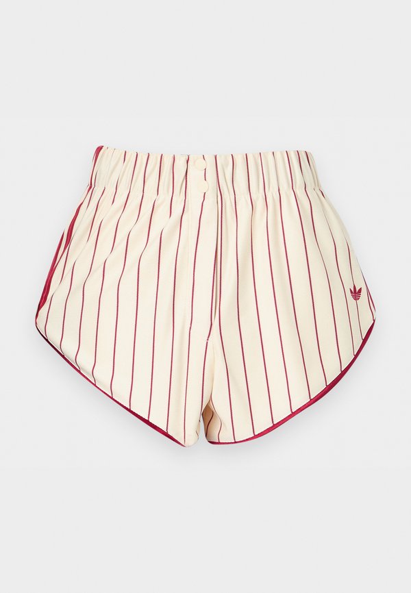 adidas Originals PINSTRIPE - Shorts - warm vanilla/team victory red