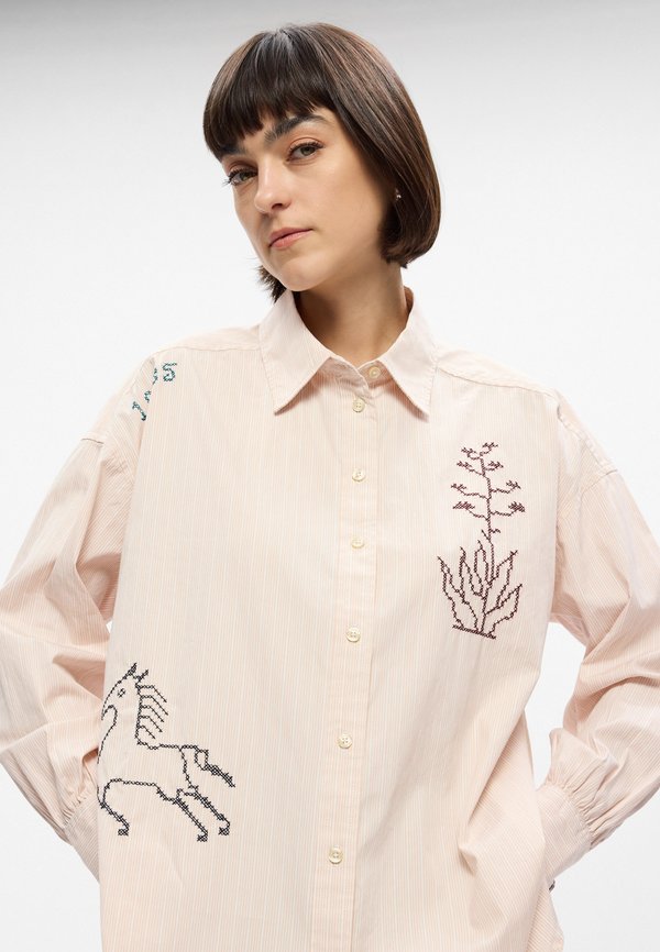 Scotch & Soda EMBROIDERY GIRLFRIEND SHIRT