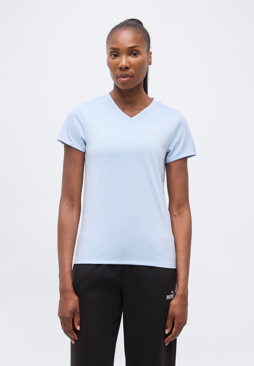 Puma TAD ESSENTIAL V NECK TEE