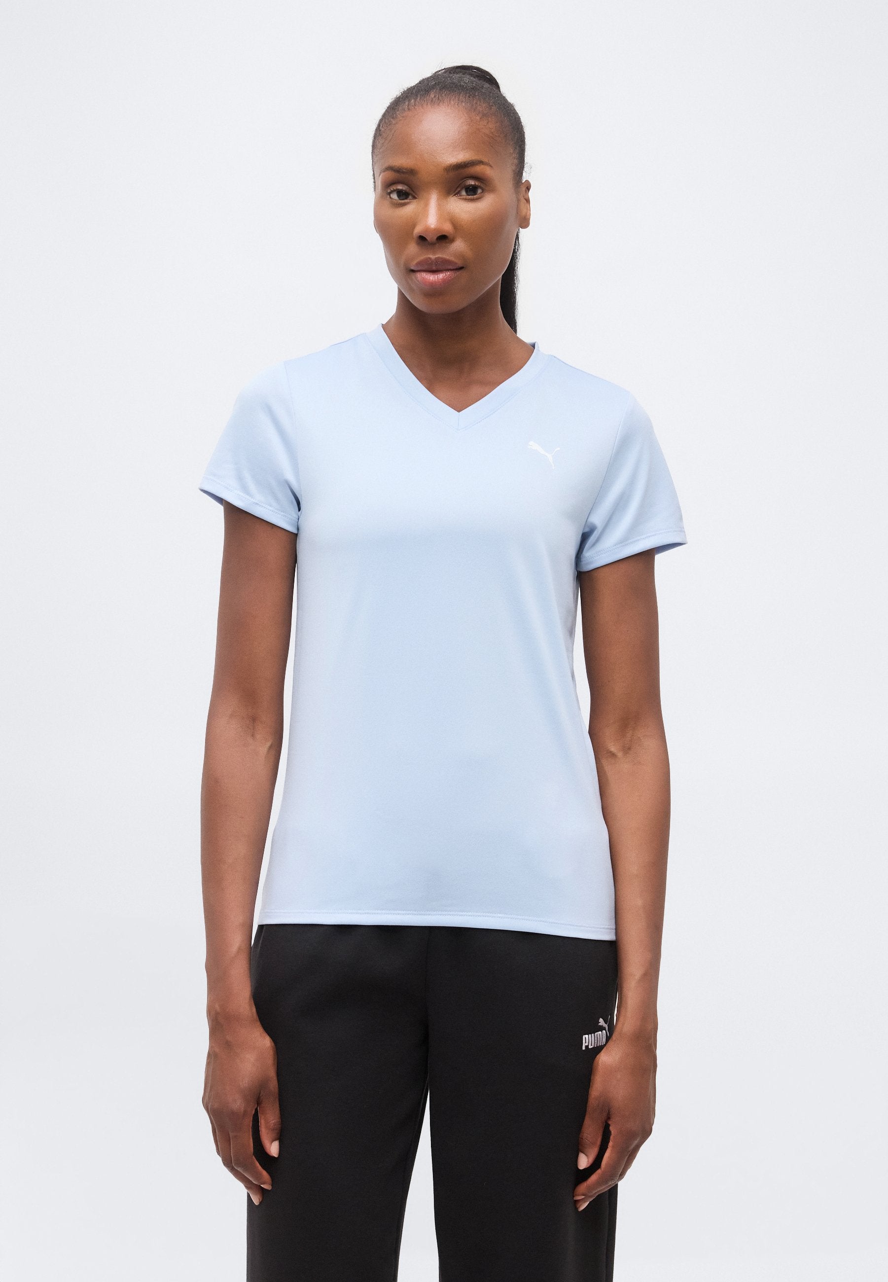 Puma TAD ESSENTIAL V NECK TEE