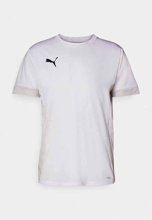 Puma TEAMGOAL MATCHDAY - Sports T-shirt - white/black/feather gray