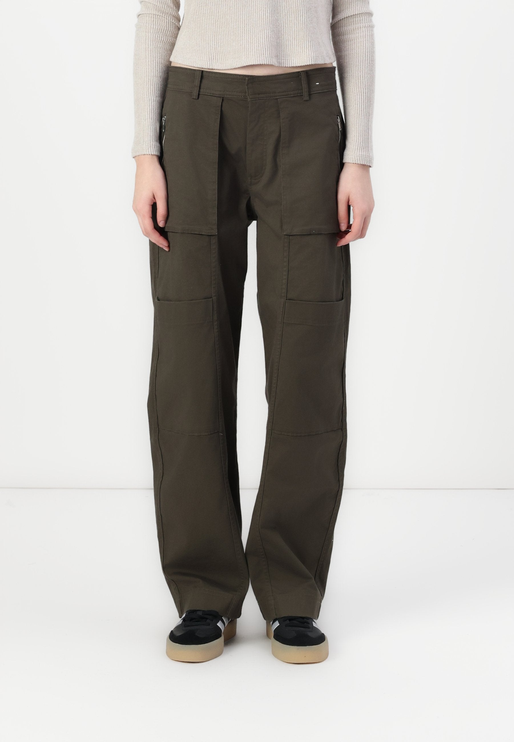 Abercrombie & Fitch ZIPPER UTILITY PANT
