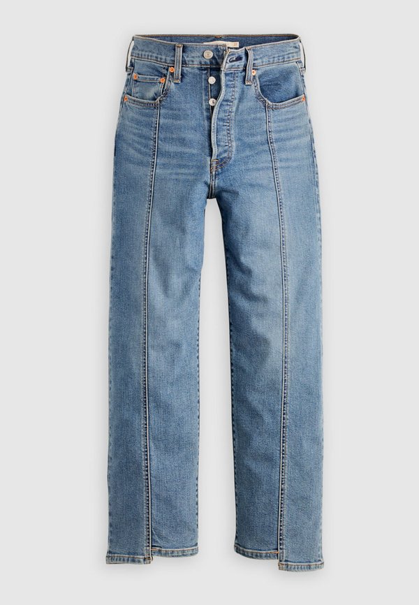 Levi's® RIBCAGE ANKLE SEAMED EDGE - Straight leg jeans - as it seams