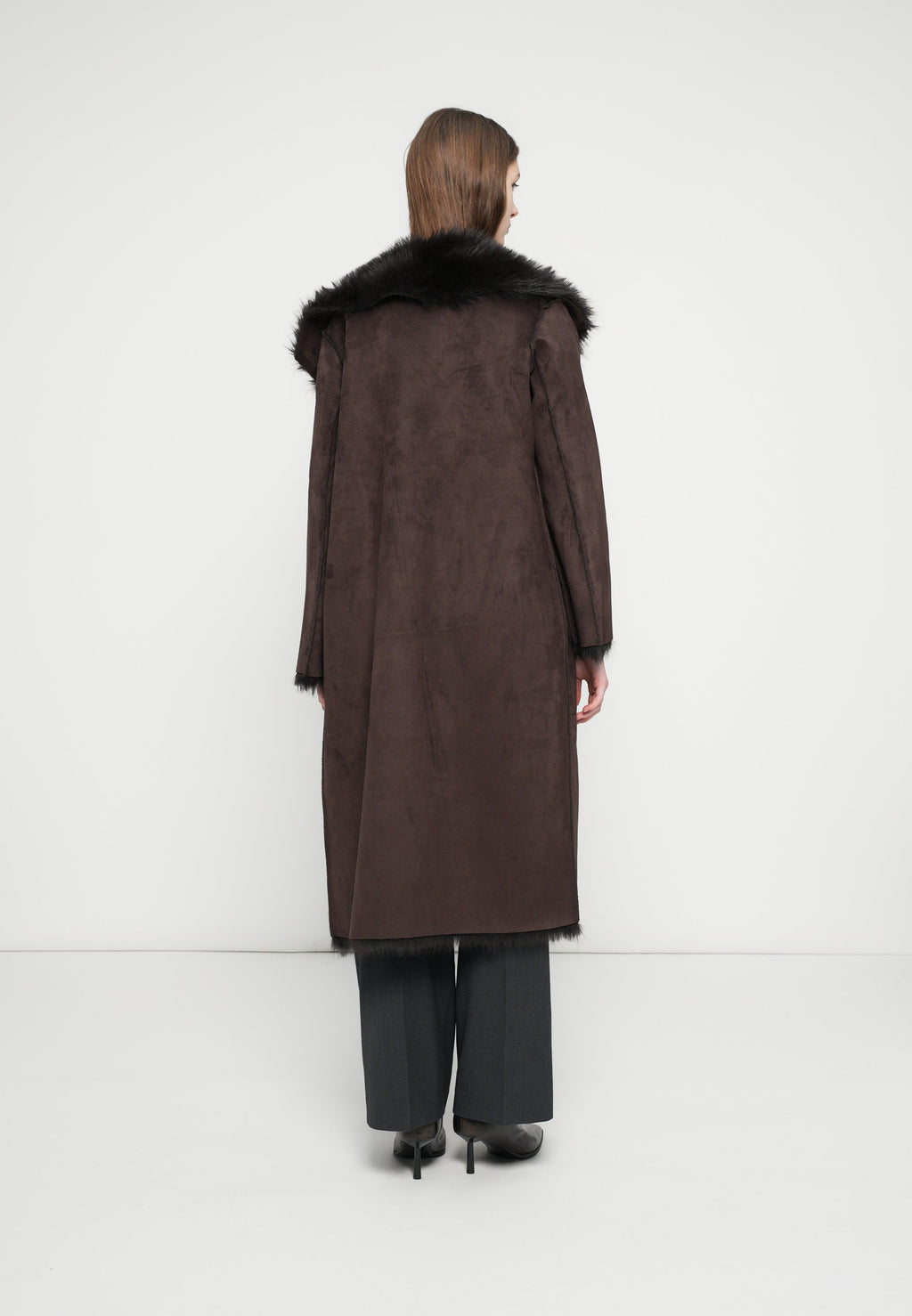 Abercrombie & Fitch REVERSIBLE LONG COAT