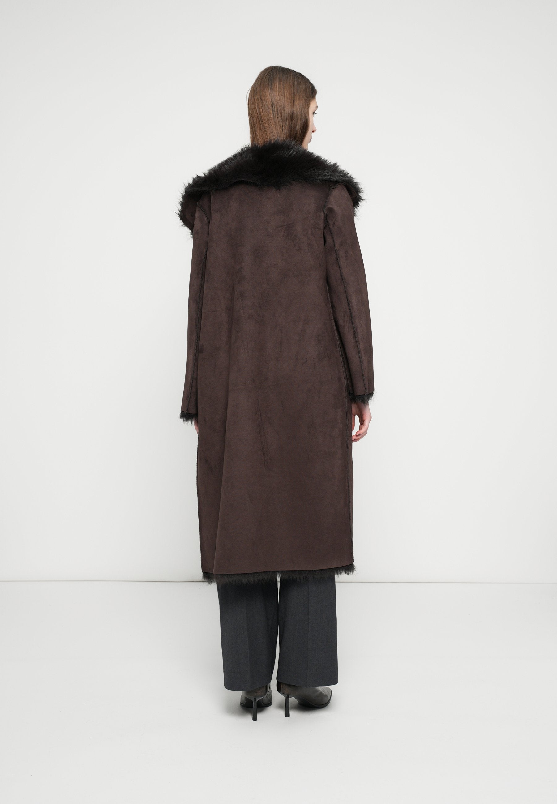 Abercrombie & Fitch REVERSIBLE LONG COAT