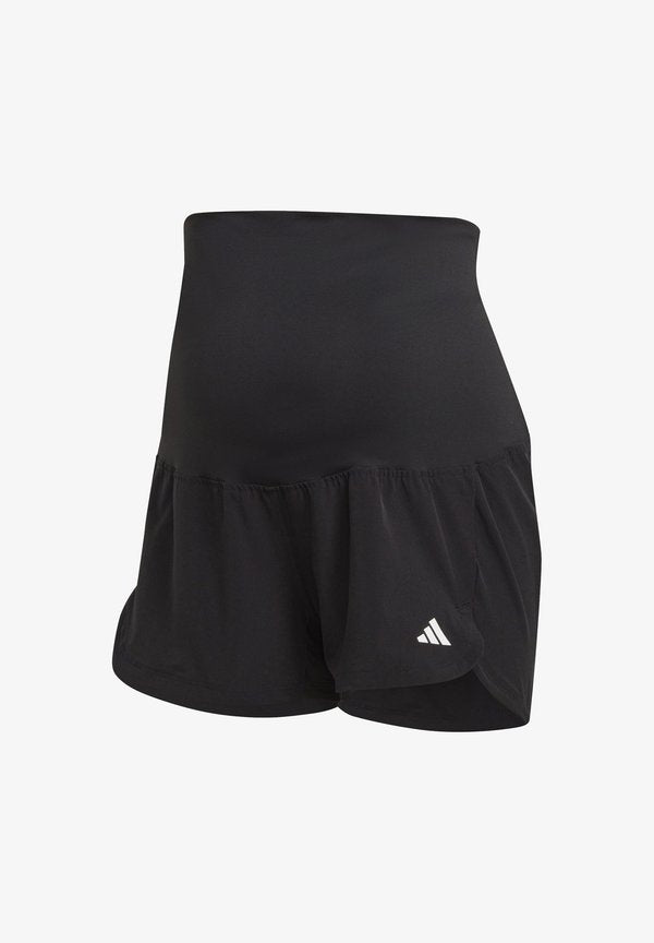 adidas Performance PACER WOVEN STRETCH TRAINING MATERNITY - Sports shorts - black