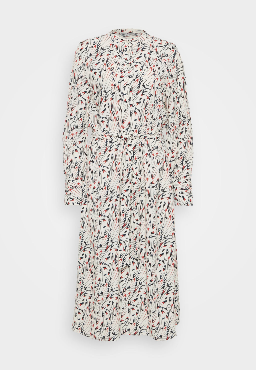 SMALL RIBBON MIDI POLO DRESS Media 1
