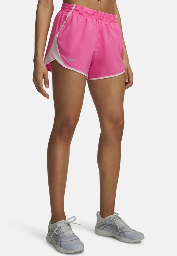 Under Armour FLY-BY - Sports shorts - pink frenzy