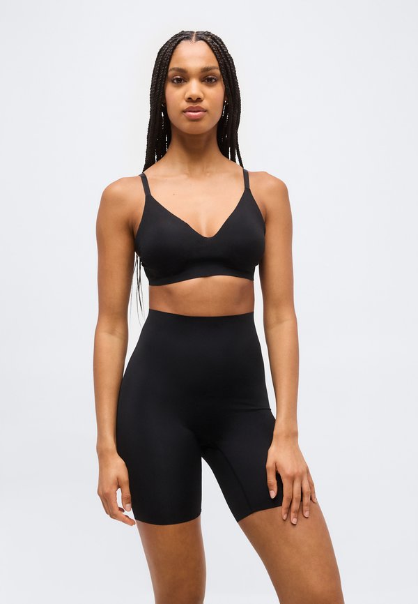 Vero Moda VMDITTE SKIN 2 PACK - Shapewear - black/brown lentil