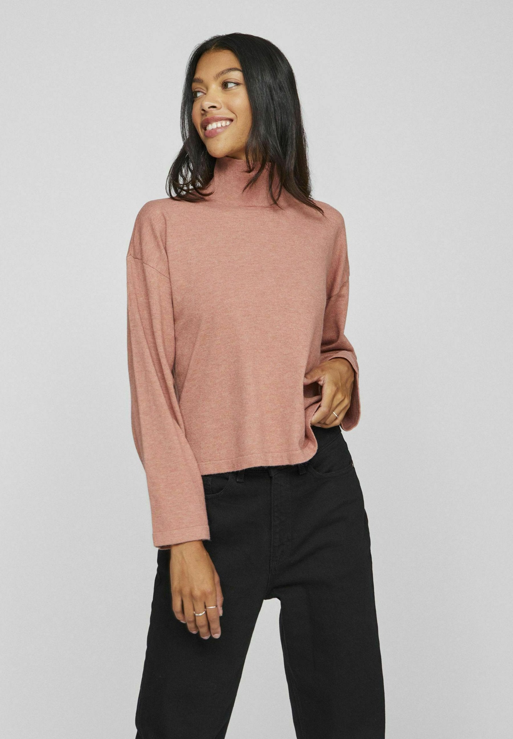 VILA Knitted high neck