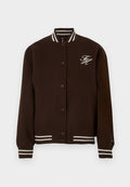 Tommy Hilfiger DOUBLE-FACED WOOL BLEND BOMBER JACKET - Bomber Jacket - legacy brown