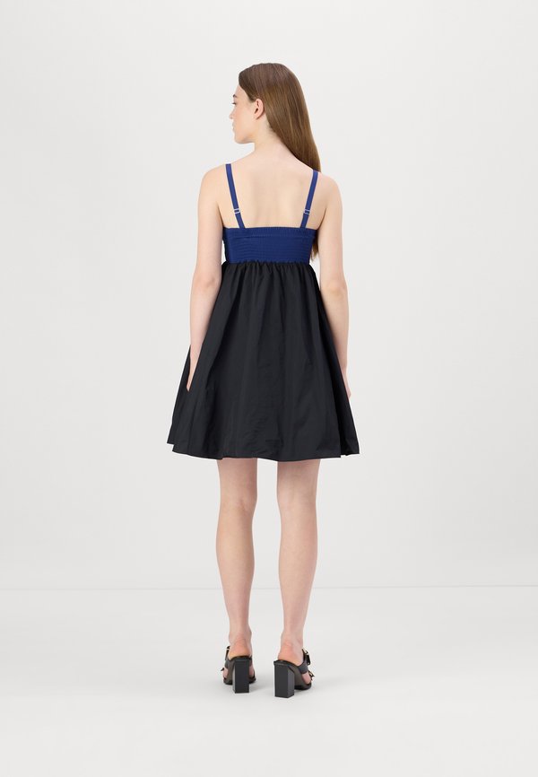 kate spade new york STRAPLESS BODICE COLOR-BLOCK DRESS