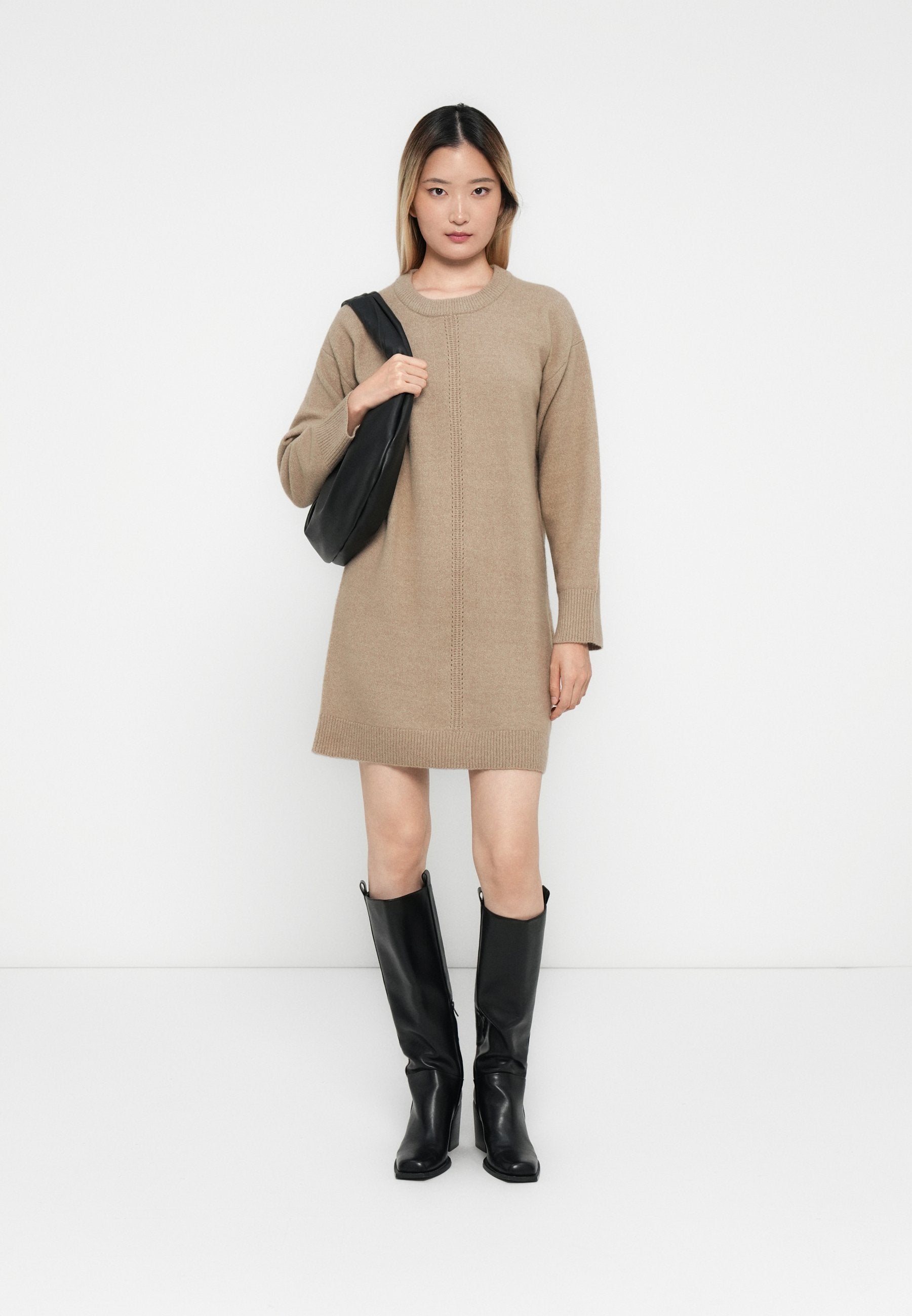 Object OBJJUNO O NECK DRESS