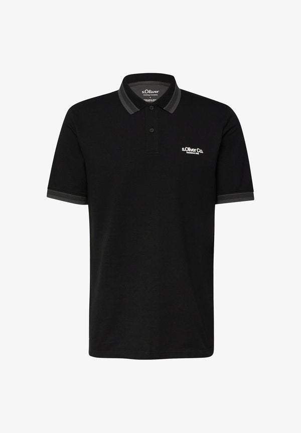 s.Oliver POLO-SHIRT - Polo shirt - schwarz