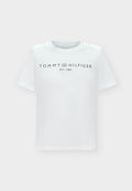 Tommy Hilfiger CORP LOGO - Basic T-shirt - optic white