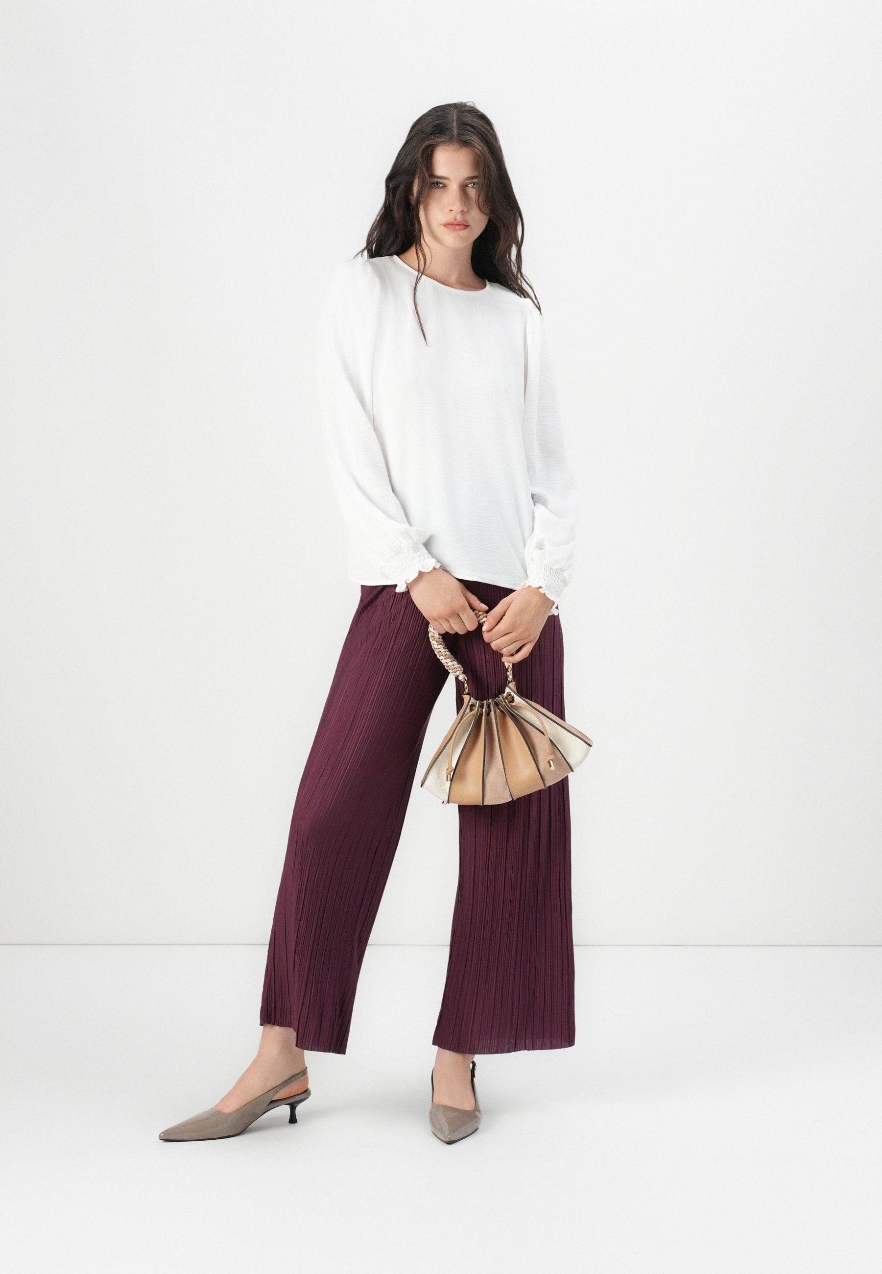 VILA Wide-leg VIPLISA High waist