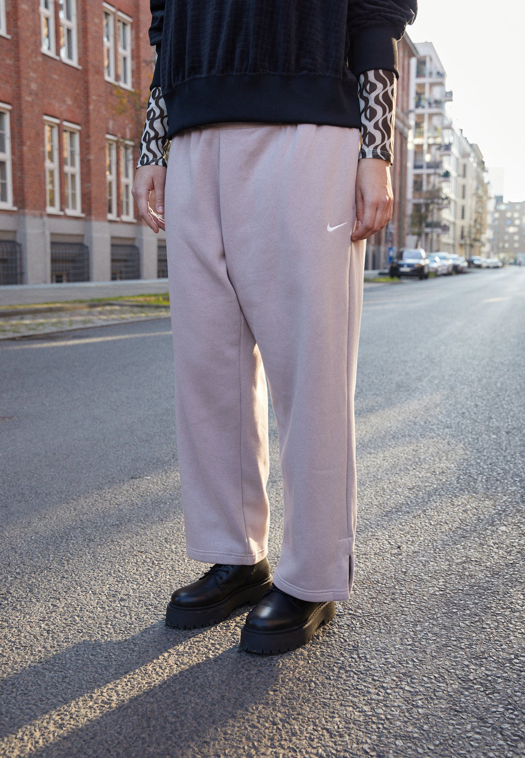 Nike Sportswear PHOENIX W NSW STYLE FLC HR PANT PLUS