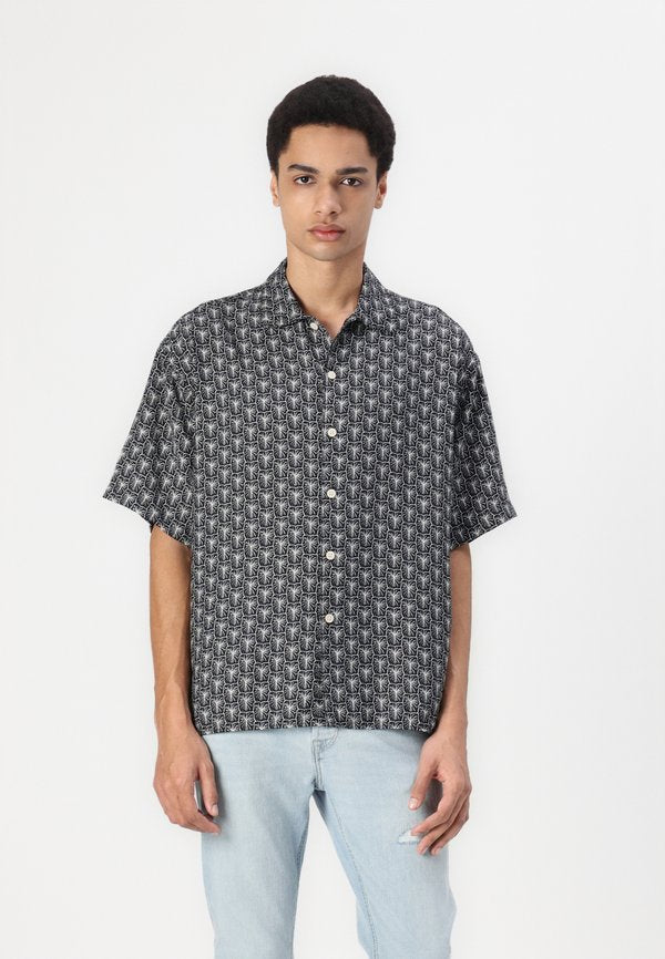 Jack & Jones Resort Wide Fit - Shirt - black
